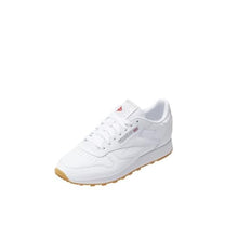 Load image into Gallery viewer, Reebok unisex adult Classic Leather Sneaker, Ftwr White/Pure Grey 3/ Rubber Gum-03, 11.5 Women 10 Men US
