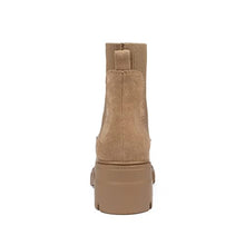 Load image into Gallery viewer, REDTOP Women's Elastic Chelsea Boots Chunky Block Heel Platform Lug Sole Ankle Booties