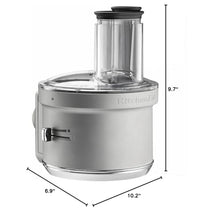 Load image into Gallery viewer, KitchenAid KSM2FPA Food Processor Attachment, Dicing Kit, Silver