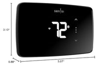 Load image into Gallery viewer, Sensi Lite Smart Thermostat, Data Privacy, Programmable, Wi-Fi, Easy DIY, Works With Alexa, Energy Star Certified, ST25, Most Systems C-Wire Not Required, Except On Heat/Cool Only and Heat Pump System