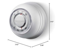 Load image into Gallery viewer, Honeywell Home CT87K1004 The Round Heat Only Manual Thermostat