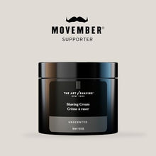 Load image into Gallery viewer, The Art of Shaving Unscented Shaving Cream for Men - Beard Care, Protects Against Irritation and Razor Burn, Clinically Tested for Sensitive Skin, 5 Fl Oz (Pack of 1)