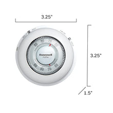 Load image into Gallery viewer, Honeywell Home CT87N1001 The Round Non-Programmable Manual Thermostat, Large, White