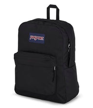 Load image into Gallery viewer, JanSport SuperBreak One Backpacks - Durable, Lightweight Bookbag with 1 Main Compartment, Front Utility Pocket with Built-in Organizer - Premium Backpack, Black