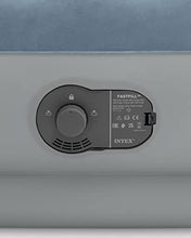 Load image into Gallery viewer, Intex 64157E Dura-Beam Plus Mid-Rise Air Mattress: Fiber-Tech – Twin Size – Built-in USB Electric Pump – 14in Bed Height – 300lb Weight Capacity