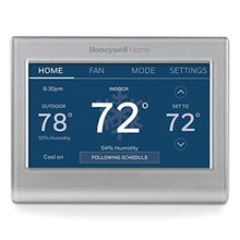 Load image into Gallery viewer, Honeywell Home RTH9585WF1004 Wi-Fi Smart Color Thermostat, 7 Day Programmable, Touch Screen, Energy Star, Alexa Ready, Gray