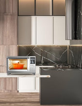 Load image into Gallery viewer, Nuwave Bravo XL Pro Air Fryer Toaster Oven, Improved 100% Super Convection, Quicker & Crispier Results, 100 Presets, Multi-Layer Even Cooking, 50-500F, Smart Probe, PFAS Free, 30QT, Stainless Steel