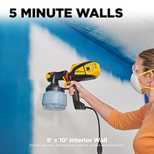 Load image into Gallery viewer, Wagner Spraytech 02419307 FLEXiO 595 Handheld HVLP Paint Sprayer, Sprays Most Unthinned Latex, Includes Two Nozzles - iSpray & Detail Finish Nozzle, Complete Adjustability, Lightweight Design