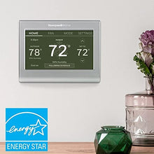Load image into Gallery viewer, Honeywell Home RTH9585WF1004 Wi-Fi Smart Color Thermostat, 7 Day Programmable, Touch Screen, Energy Star, Alexa Ready, Gray