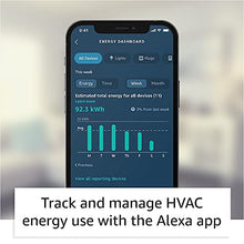 Load image into Gallery viewer, Amazon Smart Thermostat – Save money and energy - Works with Alexa and Ring - C-wire required