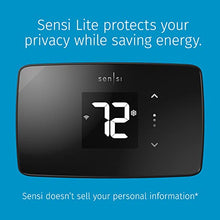 Load image into Gallery viewer, Sensi Lite Smart Thermostat, Data Privacy, Programmable, Wi-Fi, Easy DIY, Works With Alexa, Energy Star Certified, ST25, Most Systems C-Wire Not Required, Except On Heat/Cool Only and Heat Pump System