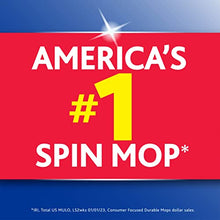 Load image into Gallery viewer, O-Cedar EasyWring Microfiber Spin Mop, Bucket Floor Cleaning System, Red, Gray, Standard