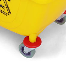 Load image into Gallery viewer, Simpli-Magic 79358 Commercial Mop Bucket with Side Press Wringer, 26 Quart, 14.75"L x 12.95"W x 19.95"H, Yellow