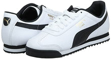 Load image into Gallery viewer, PUMA Mens Roma Sneaker, Basic white-black, 11