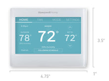 Load image into Gallery viewer, Honeywell Home RTH9600WF Smart Color Thermostat Energy Star Wi-Fi Programmable Touchscreen Alexa Ready - C-Wire Required, Not Compatible with Line Volt Heating