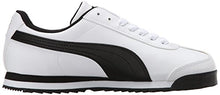 Load image into Gallery viewer, PUMA Mens Roma Sneaker, Basic white-black, 11