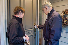 Load image into Gallery viewer, Kidde AccessPoint 001413 KeySafe Original Slimline Push Button Combination Permanent Key Lock Box, 2-Key, White