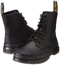 Load image into Gallery viewer, Dr. Martens unisex adult Lace Fashion Boot, Black Wyoming, 6 Women 5 Men US