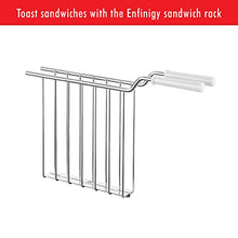 Load image into Gallery viewer, ZWILLING Enfinigy 2 Slice Toaster with Extra Wide 1.5" Slots for Bagels, 7 Toast Settings, Even Toasting, Reheat, Cancel, Defrost, Black