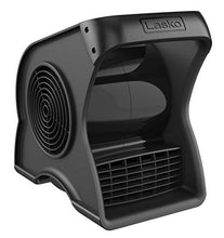 Load image into Gallery viewer, Lasko 12” Utility Fan for Job Site or Home Use, 289 CFM, Pivoting High Velocity Blower Fans, 3 Speeds, 2 Accessory Outlets 120V, Black, U12104