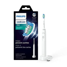 Load image into Gallery viewer, PHILIPS Sonicare 1100 Power Toothbrush, Rechargeable Electric Toothbrush, White Grey HX3641/02