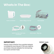 Load image into Gallery viewer, COMFEE' Portable Mini Dishwasher Countertop with 5L Built-in Water Tank for Apartments& RVs, No Hookup Needed, 6 Programs, 360° Dual Spray, 162℉ High-Temp& Air-Dry Function