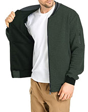 Load image into Gallery viewer, SAVKOOV Mens Lightweight Jacket Casual Bomber Jacket Varsity Coat
