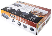 Load image into Gallery viewer, Duke Grills Omaha Go Anywhere Portable Gas Grill - Mini BBQ Propane Grill for Camping, RV, Tailgate - Cooks 8 hamburgers at once - Long Life Steel - Foldable Legs