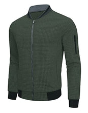 Load image into Gallery viewer, SAVKOOV Mens Lightweight Jacket Casual Bomber Jacket Varsity Coat