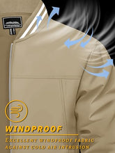 Load image into Gallery viewer, TACVASEN Mens Lightweight Jackets Casual Stylish Men's Jackets With Inside Pockets Men Flight Bomber Coat Windbreaker Jacket Lightweight