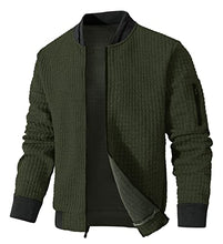 Load image into Gallery viewer, SAVKOOV Mens Lightweight Jacket Casual Bomber Jacket Varsity Coat
