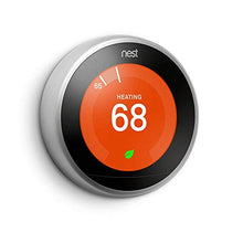 Load image into Gallery viewer, Google Nest Learning Thermostat - 3rd Generation - Smart Thermostat - Pro Version - Works With Alexa