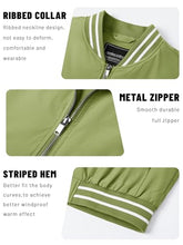 Load image into Gallery viewer, TACVASEN Men's Jacket Lightweight Bomber Men's Jacket Jackets Men's Casual Jacket Outdoor Windbreaker Lightweight Bomber Jackets