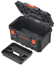 Load image into Gallery viewer, beyond by BLACK+DECKER BLACK+DECKER BDST60500APB Stackable Storage System - 3 Piece Set (Small, Deep Toolbox, and Rolling Tote)