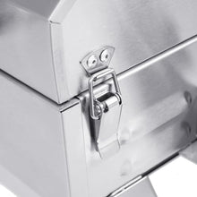 Load image into Gallery viewer, Royal Gourmet GT1001 Stainless Steel Portable Grill, 10000 BTU BBQ Tabletop Gas Grill with Folding Legs and Lockable Lid, Outdoor Camping, Deck and Tailgating, Silver