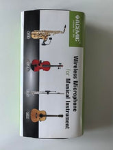 Load image into Gallery viewer, ACEMIC UHF Wireless Saxophone Microphone System Wireless Transmitter and Receiver Clip-on Instrument Microphones & Systems Mic for Trumpet, Sax, Musician, Active PA Systems, ST-5