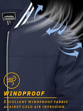 Load image into Gallery viewer, TACVASEN Jackets For Men Fashion Jackets Men Fashion Lightweight Jackets Spring Jackets Men Harrington Jacket Track Jacket Full Zip