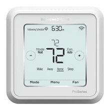 Load image into Gallery viewer, Honeywell TH6320WF2003/U Lyric T6 Thermostat, 3 Heat / 2 Cool Heat Pump Or 2 Heat / 2 Cool Conventional, 4.09" x 4.09" x 1.06"