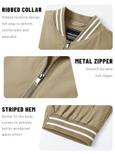 Load image into Gallery viewer, TACVASEN Mens Lightweight Jackets Casual Stylish Men's Jackets With Inside Pockets Men Flight Bomber Coat Windbreaker Jacket Lightweight