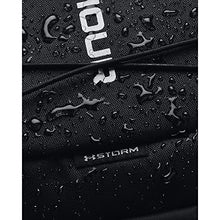 Load image into Gallery viewer, Under Armour Unisex-Adult Hustle Sport Backpack , Black (001)/Silver , One Size Fits All