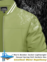 Load image into Gallery viewer, TACVASEN Men's Jacket Lightweight Bomber Men's Jacket Jackets Men's Casual Jacket Outdoor Windbreaker Lightweight Bomber Jackets