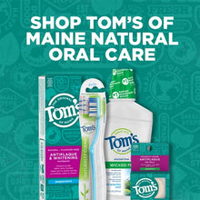 Load image into Gallery viewer, Tom's of Maine Naturally Waxed Antiplaque Flat Dental Floss, Spearmint, 32 Yards 6-Pack (Packaging May Vary)