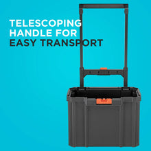 Load image into Gallery viewer, beyond by BLACK+DECKER BLACK+DECKER BDST60500APB Stackable Storage System - 3 Piece Set (Small, Deep Toolbox, and Rolling Tote)