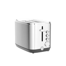 Load image into Gallery viewer, GE 2 Slice Stainless Steel Toaster, Extra Wide Slots for Toasting Bagels, Breads, Waffles & More, 7 Adjustable Shade Settings, Removable Crumb Tray, Countertop Kitchen Essentials, 850 Watts