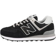 Load image into Gallery viewer, New Balance Women's 574 Core Sneaker, Black/White, 7