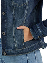 Load image into Gallery viewer, Wrangler Authentics Women's Stretch Denim Jacket, Drenched, Small