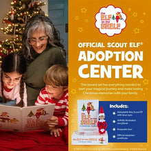 Load image into Gallery viewer, The Elf on the Shelf: A Christmas Tradition - Boy Scout Elf with Blue Eyes - Includes Artfully Illustrated Storybook, Keepsake Box and Official Adoption Certificate