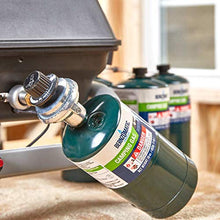 Load image into Gallery viewer, Duke Grills Omaha Go Anywhere Portable Gas Grill - Mini BBQ Propane Grill for Camping, RV, Tailgate - Cooks 8 hamburgers at once - Long Life Steel - Foldable Legs