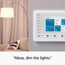 Load image into Gallery viewer, Introducing Amazon Echo Hub | 8” smart home control panel with Alexa | Compatible with thousands of devices