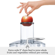 Load image into Gallery viewer, Breville the Juice Fountain Compact Juicer, 10" x 10.5" x 16", Silver